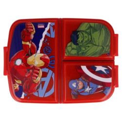Boîte à repas - Multi compartiments - Avengers - Héros
