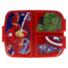 Boîte à repas - Multi compartiments - Avengers - Héros