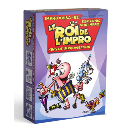 Card game - Party Game - Family - Storytelling - Divers - Le Roi de l'Impro