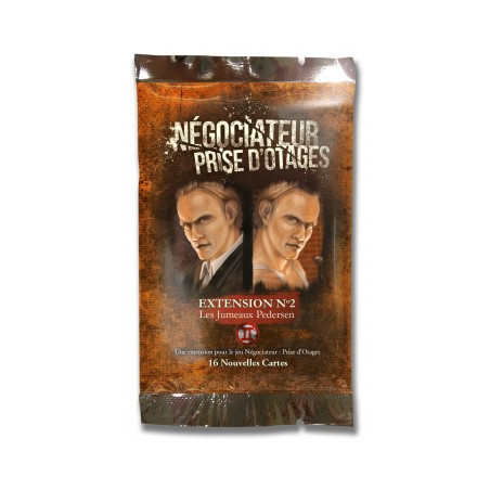 Card game - Investigation - Extension - Divers - Négociateur Prise d'Otages - Les jumeaux Pedersen