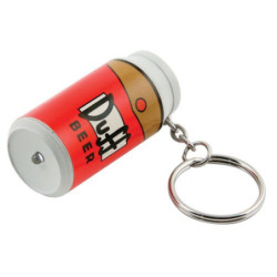 Porte-clefs - Les Simpsons - Canette de bière