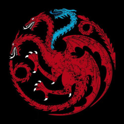 T-shirt - Le Trône de Fer - Famille Targaryen