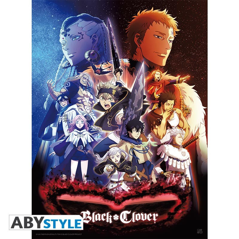 Poster - Piatto - Black Clover - Group