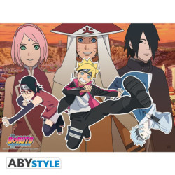 Poster - Piatto - Boruto - The new 7 Team