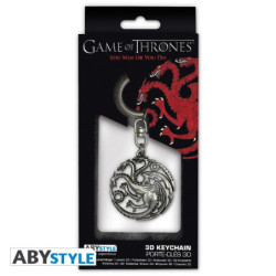 Portachiavi - 3D - Il Trono di Spade -  - Famiglia Targaryen