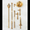 Figures Accessories - Saint Seiya - Display Stand Set "Power of Gold"