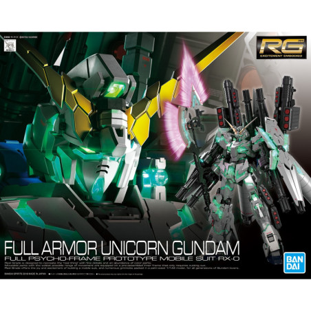Modello - Real Grade - Gundam - Full Armor Unicorn