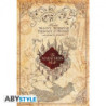 Poster - Gerollt und mit Folie versehen - Harry Potter - Karte des Rumtreibers