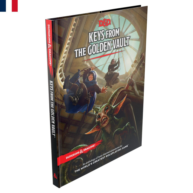 Livre - Jeu de rôle - Donjons et Dragons - Les Clefs du Verrou d'Or
