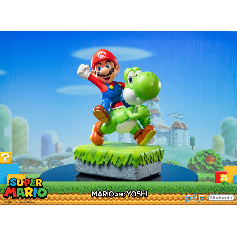 Statua - Super Mario - Mario & Yoshi