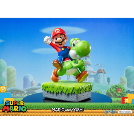 Statua - Super Mario - Mario & Yoshi