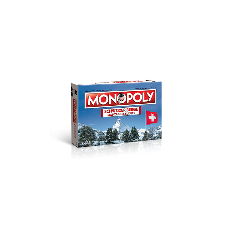 Monopoly - Gestione - Classico - Switzerland - Schweizer Berge / Montagnes Suisse (De/Fr)