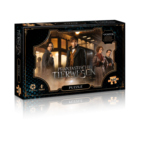 Puzzle - Rätsel - Sprachunabhängige - Phantastische Tierwesen - 500 pcs