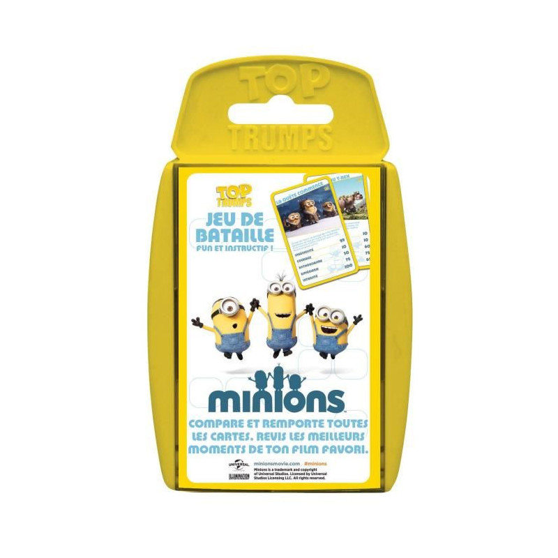 Supertrumpf - Glücksspiel - Kinder - Karten - Minions - Top Trumps