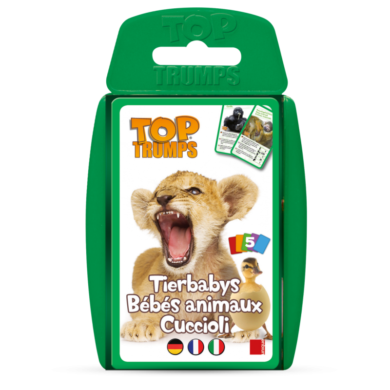 Top Trumps - Chance - Children - Cards - Divers - baby animals