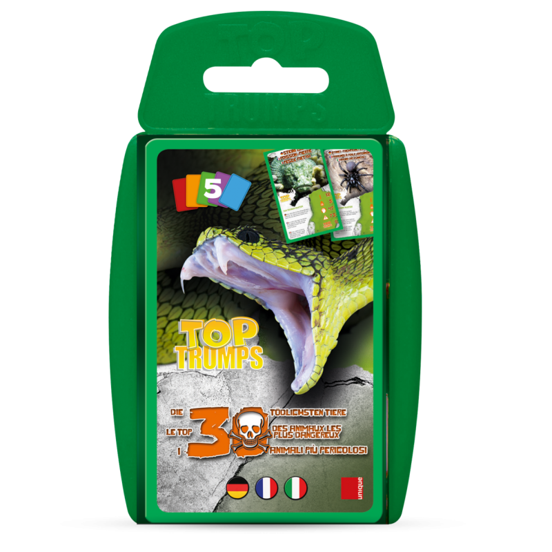 Super Trump - Casuale - Per i bambini - Carte - Varie - The most dangerous animals