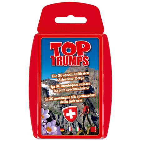 Top Trumps - Chance - Children - Cards - Divers - Swiss mountains