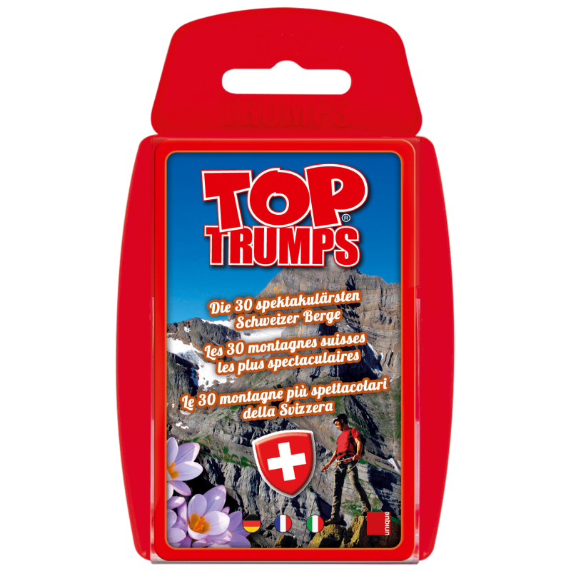 Supertrumpf - Glücksspiel - Kinder - Karten - Divers - Schweizer Berge