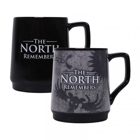 Tazza - Termo-reattivo - Il Trono di Spade - The North Remember
