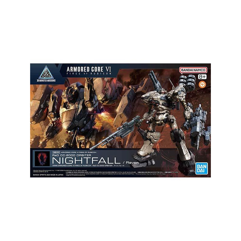Maquette - Figure Rise - Armored Core - RaD CC-2000 Orbiter Nightfall