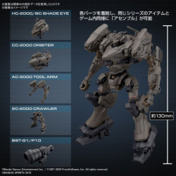 Maquette - Figure Rise - Armored Core - RaD CC-2000 Orbiter Nightfall