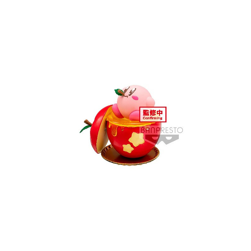 Figura statica - Paldolce Collection - Kirby - Kirby with Apple