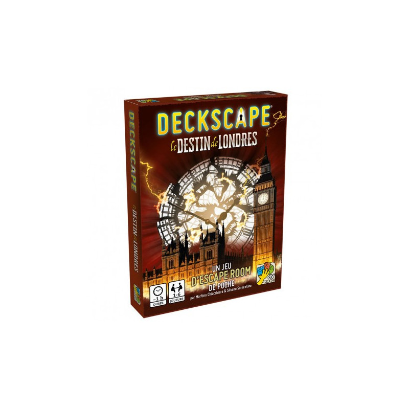 Gioco di fuga - Cooperativa - Carte - Rätsel - Varie - Deckscape - London destiny