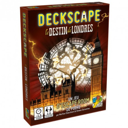 Gioco di fuga - Cooperativa - Carte - Rätsel - Varie - Deckscape - London destiny