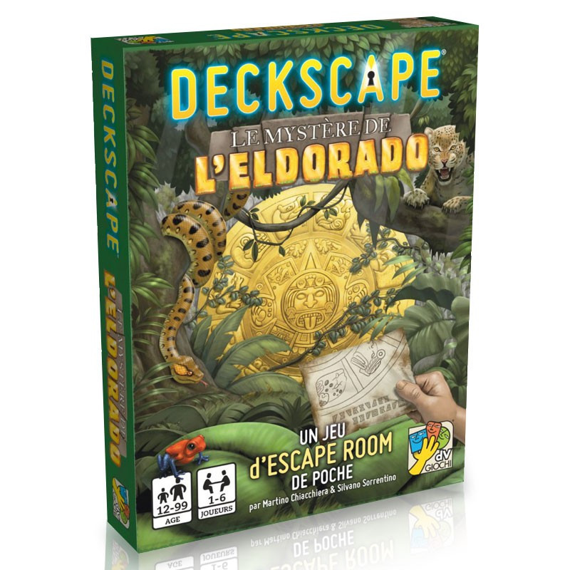 Gioco di fuga - Cooperativa - Carte - Rätsel - Varie - Deckscape - Eldorado Mystery