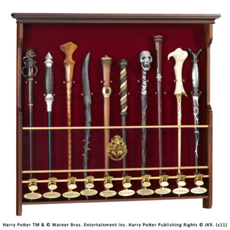 Replica - Harry Potter - Wall Display For 10 Wands