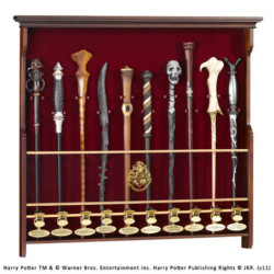 Replik - Harry Potter - Wanddisplay für 10 Zauberstäben