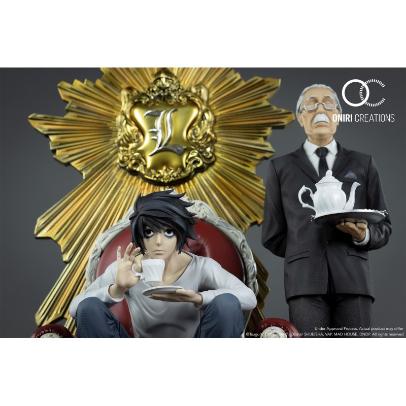 Statue - Death Note - L & Watari
