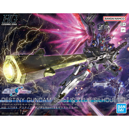 Maquette - High Grade - Gundam - Destiny Spec II & Zeus Sillouette