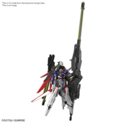 Maquette - High Grade - Gundam - Destiny Spec II & Zeus Sillouette
