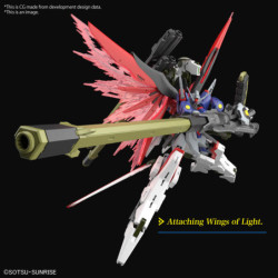 Maquette - High Grade - Gundam - Destiny Spec II & Zeus Sillouette