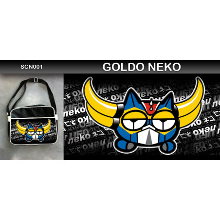 Umhängetasche - Parodie - Goldo-Neko