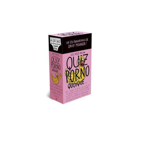 Quiz - Karten - Rätsel - 18+ - Divers - Quiz Porno quoique