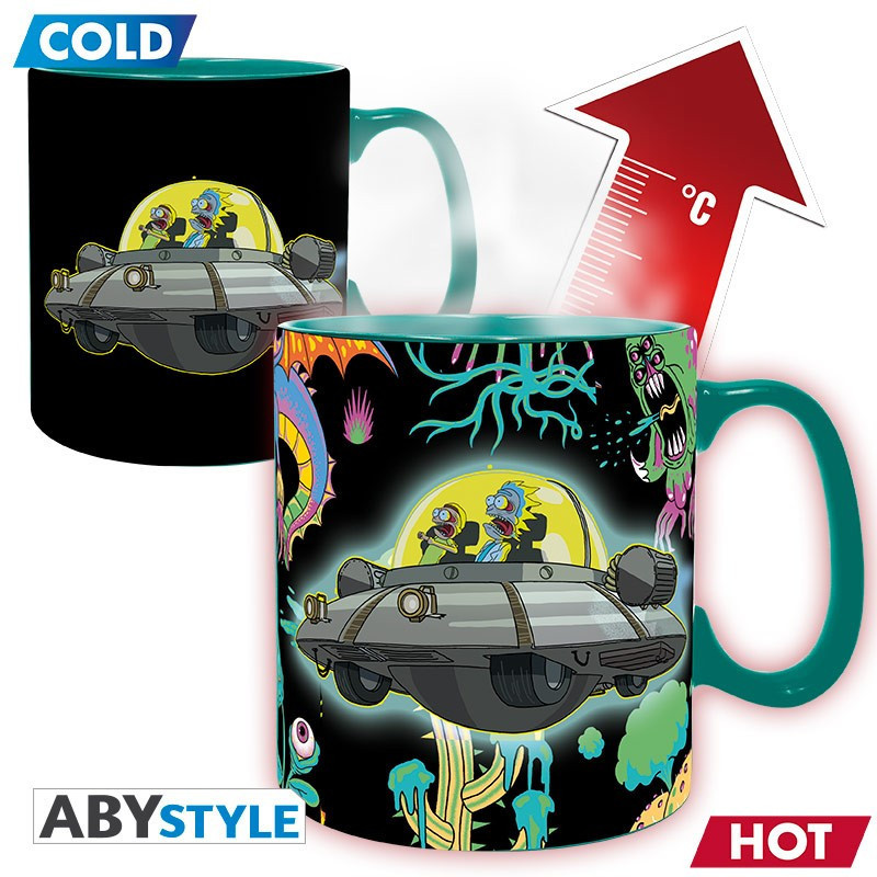 Tazza - Termo-reattivo - Rick & Morty - Vessel