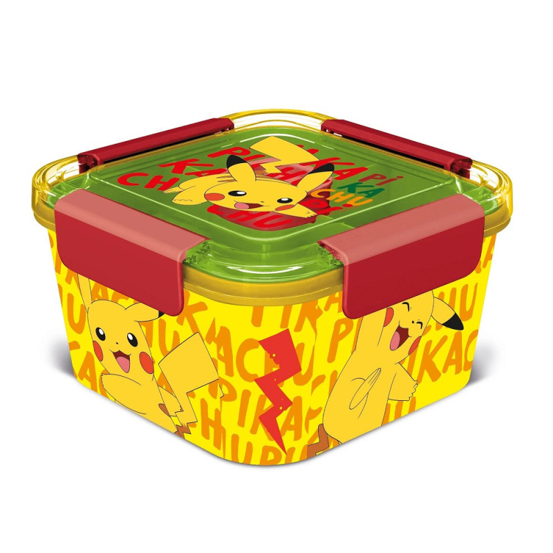 Boîte à repas - Multi compartiments - Pokemon - Pikachu
