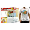 Set - Mug(s) - Les Simpsons - Mug + T-shirt + Badge Simpsons - Itchy & Scratchy