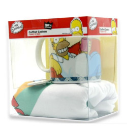 Set - Tasse(n) - The Simpsons - Mug + T-shirt + Badge Simpsons - Itchy & Scratchy