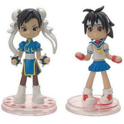 Figura statica - Street Fighter - Chun-Li VS Sakura