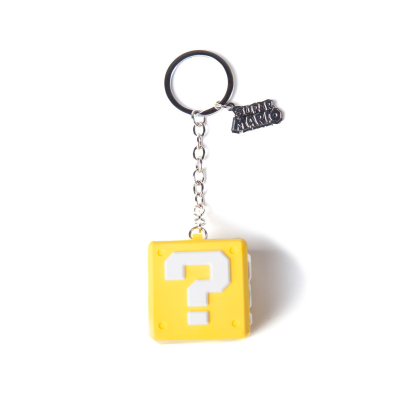 Portachiavi - 3D - Nintendo - Question Mark Box