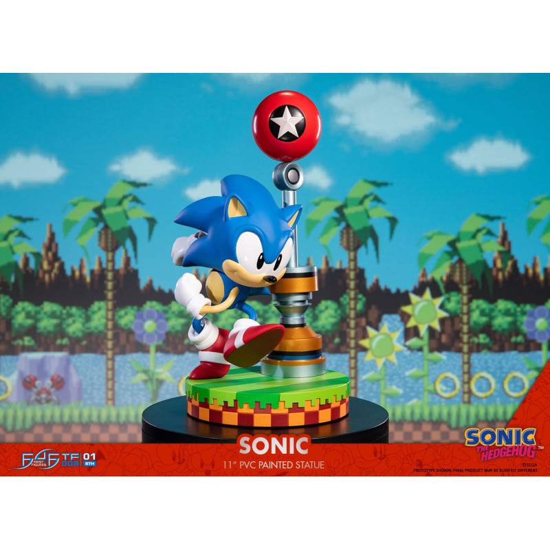 Statue - Sonic the Hedgehog - Running at save point
