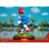 Statue - Sonic the Hedgehog - Running at save point