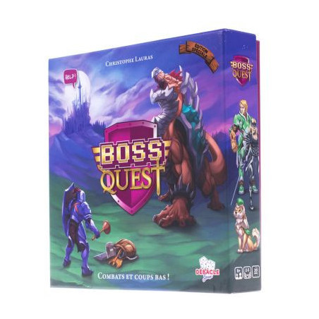 Brettspiele - Konfrontation - Karten - Divers - Boss Quest