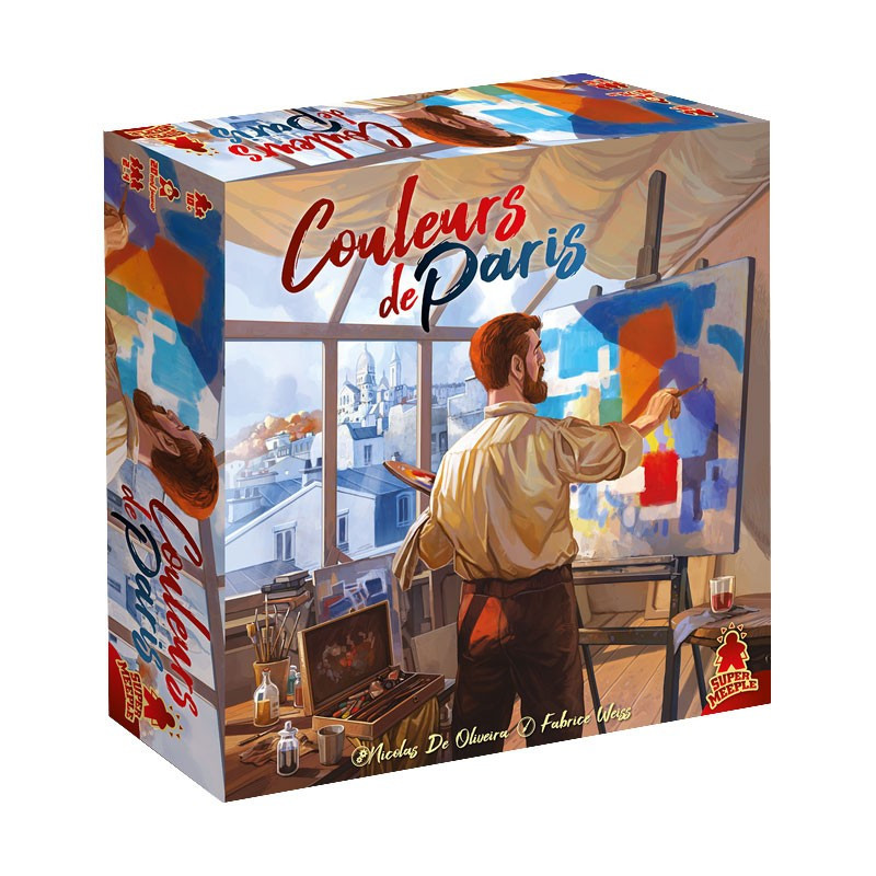 Board Game - Strategic Placement  - Management - Divers - Colors of Paris
