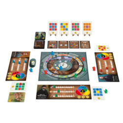 Board Game - Strategic Placement  - Management - Divers - Colors of Paris