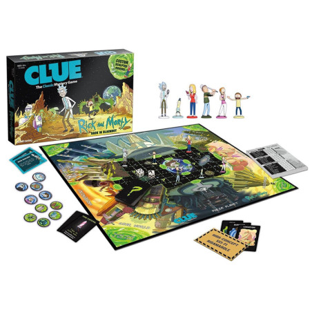 Cluedo - Klassisch - Untersuchung - Familien - Rick & Morty