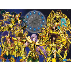 Poster - Arrotolato e termoretraibile - I Cavalieri dello zodiaco - The 12 Gold Saints